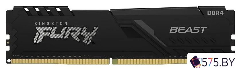 Оперативная память Kingston FURY Beast 16GB DDR4 PC4-28800 KF436C18BB/16 в магазине 575.by