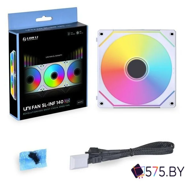 Вентилятор для корпуса Lian Li Uni Fan SL Infinity 140 G99.14SLIN1W.00 в магазине 575.by