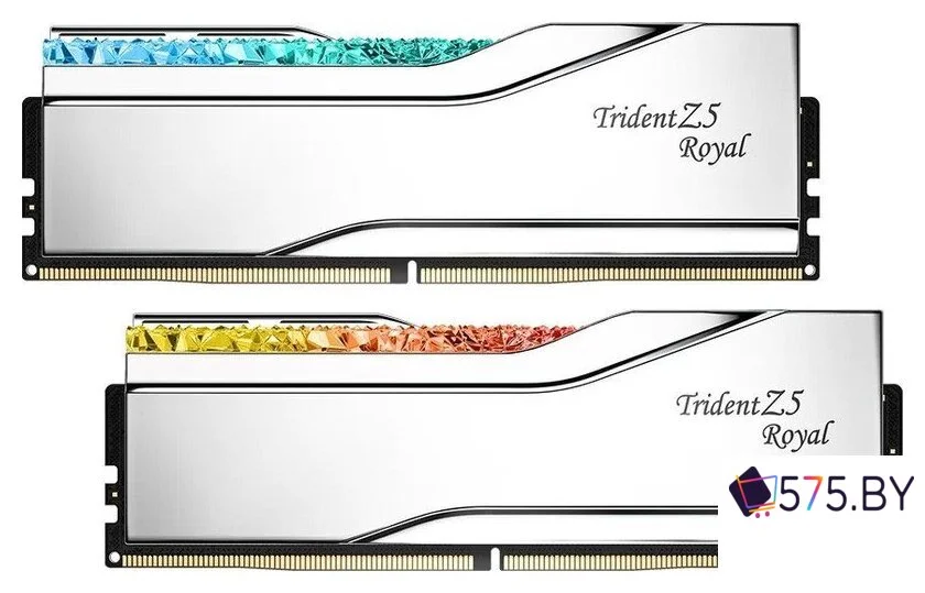 Оперативная память G.Skill Trident Z5 Royal 2x16ГБ DDR5 6800 МГц F5-6800J3445G16GX2-TR5S в магазине 575.by