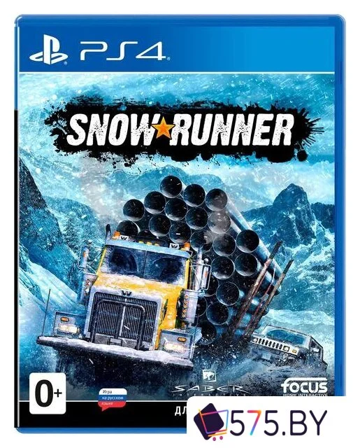 Игры для приставок PlayStation 4 SnowRunner в магазине 575.by