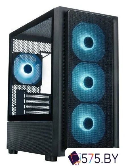 Корпус XASTRA A411M 4ARGB-FC (черный) в магазине 575.by