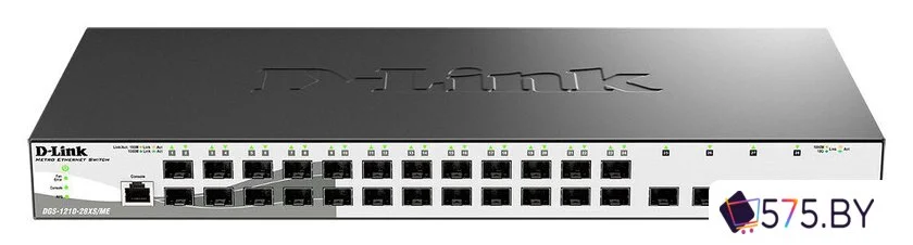 Управляемый коммутатор 2-го уровня D-Link DGS-1210-28XS/ME/B2A в магазине 575.by