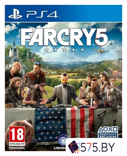 Игры для приставок PlayStation 4 Far Cry 5 в магазине 575.by