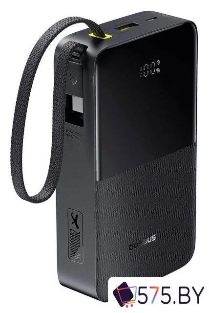Внешний аккумулятор Baseus EnerFill FC51 Bipow2 Pro Power Bank 20000mAh (черный) в магазине 575.by