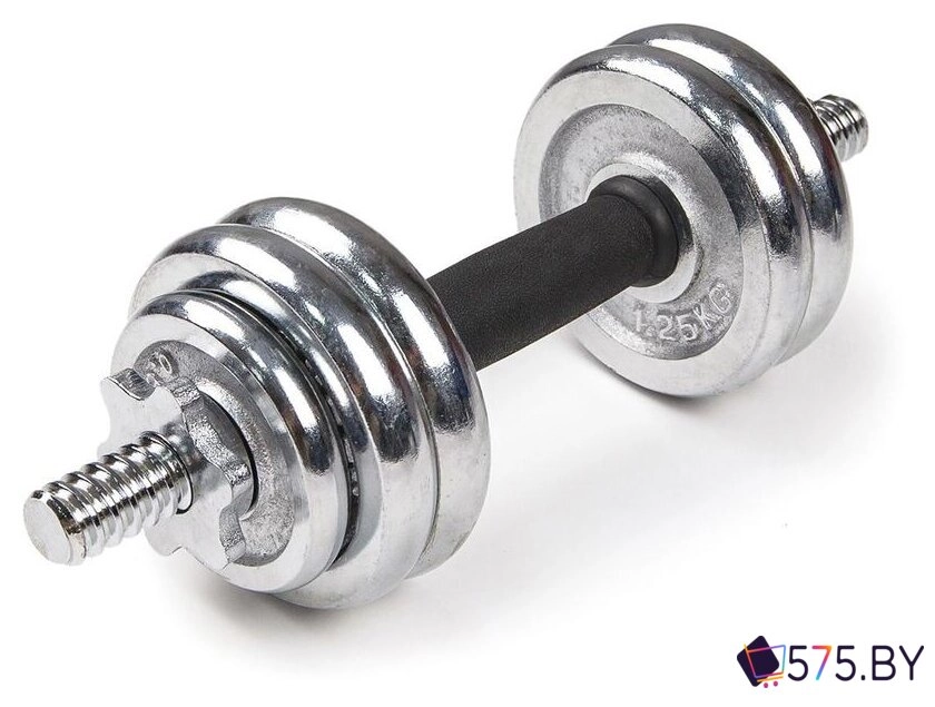 Набор гантелей Atlas Sport хромированные в чемодане 15 (2x7.5 кг) в магазине 575.by