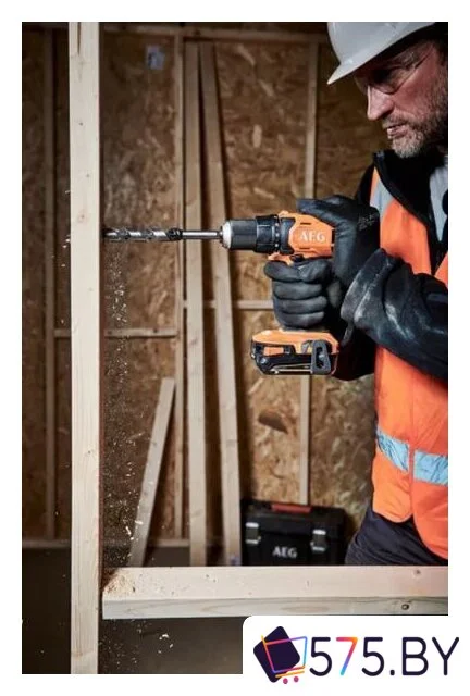 Дрель-шуруповерт AEG Powertools BS 18G4-202C 4935478630 (с 2-мя АКБ, кейс) в магазине 575.by