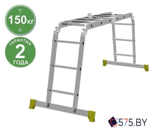 Лестница-трансформер Новая высота NV 232 многофункциональная 4x3 ступени в магазине 575.by