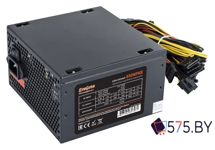 Блок питания ExeGate 600NPXE EX221639RUS в магазине 575.by