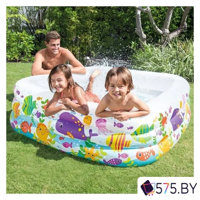 Надувной бассейн Intex Sea Aquarium 57471 (159х50) в магазине 575.by