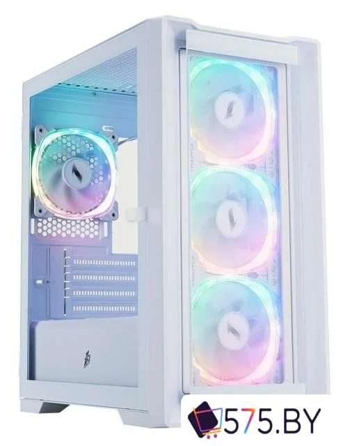 Корпус 1stPlayer TRILOBITE T4-G ARGB (белый) в магазине 575.by