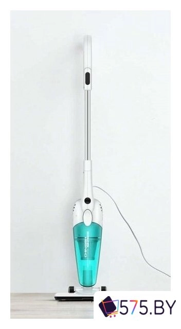 Пылесос Deerma DX118C (международная версия, белый/бирюзовый) в магазине 575.by
