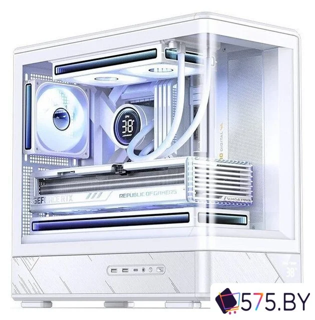 Корпус Jonsbo D200 (белый) в магазине 575.by