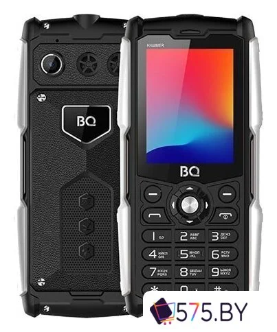 Кнопочный телефон BQ BQ-2449 Hammer (черный)