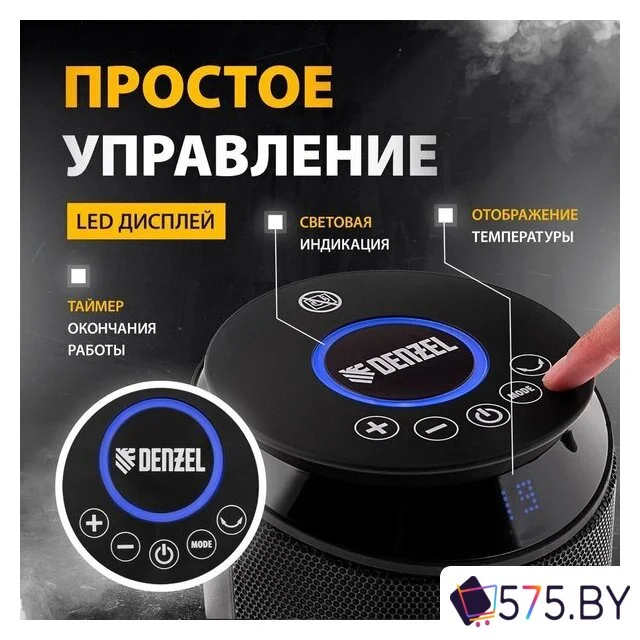 Тепловентилятор Denzel DTFC-2000 в магазине 575.by