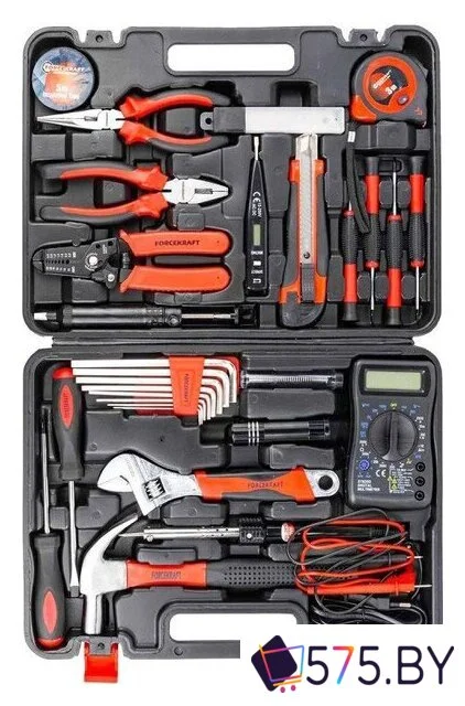 Набор домашнего мастера ForceKraft FK-1034 (34 предмета) в магазине 575.by