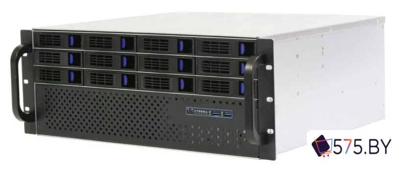 Корпус Procase ES412XS-SATA3-B-0 в магазине 575.by