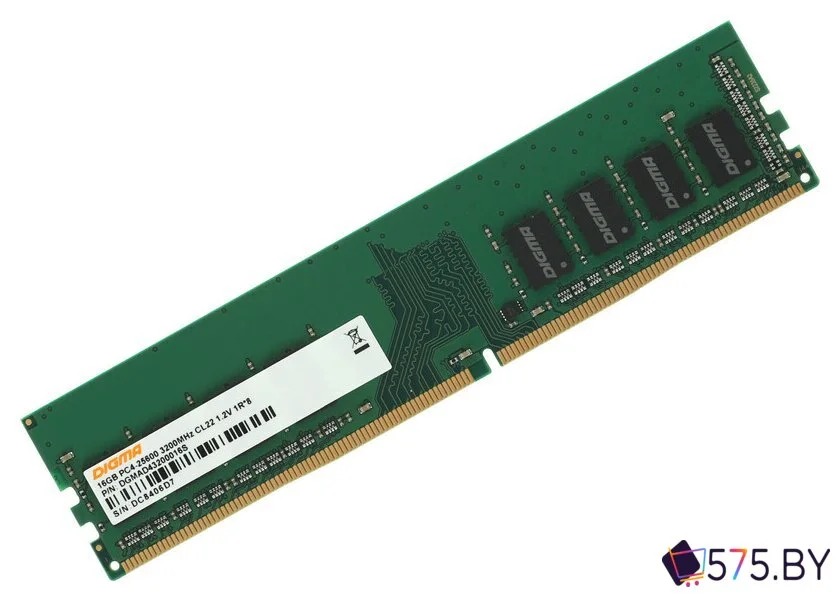 Оперативная память Digma 16ГБ DDR4 3200 МГц DGMAD43200016S в магазине 575.by