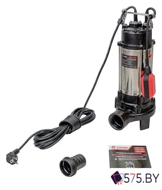 Фекальный насос Edon WQV1300 в магазине 575.by