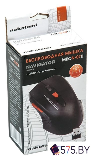 Игровая мышь Nakatomi MRON-07U в магазине 575.by