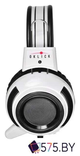 Наушники Оклик HS-G300 Armageddon (белый/черный) в магазине 575.by