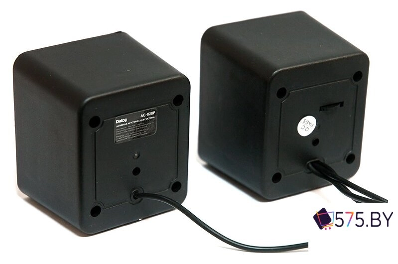 Акустика Dialog AC-02UP (черный/белый) в магазине 575.by