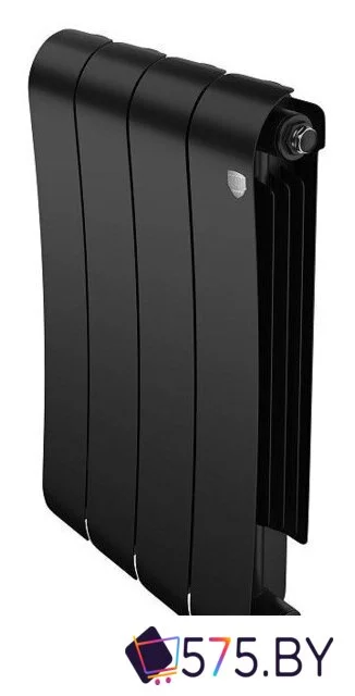 Биметаллический радиатор Royal Thermo Infinity 500 Noir Sable (4 секции) в магазине 575.by