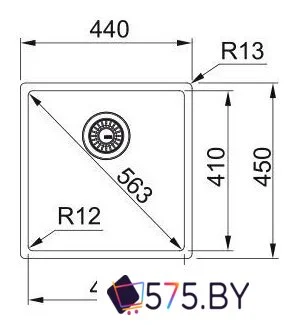 Кухонная мойка Franke BXX 210-40 127.0677.488 (стальной) в магазине 575.by