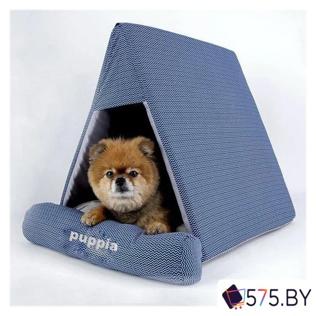 Домик Puppia Wave Check OASD-AU6036-NY-FR (синий) в магазине 575.by