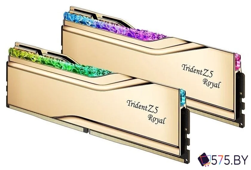 Оперативная память G.Skill Trident Z5 Royal Neo 2x32ГБ DDR5 6000 МГц F5-6000J2836G32GX2-TR5G в магазине 575.by