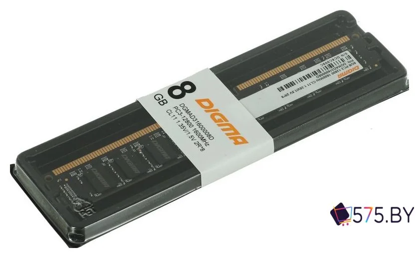 Оперативная память Digma 8ГБ DDR3 1600 МГц DGMAD31600008D в магазине 575.by