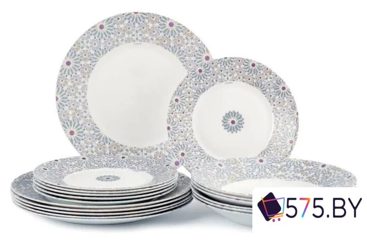 Набор тарелок Luminarc Essence Daisi Crux V6071 (18шт) в магазине 575.by