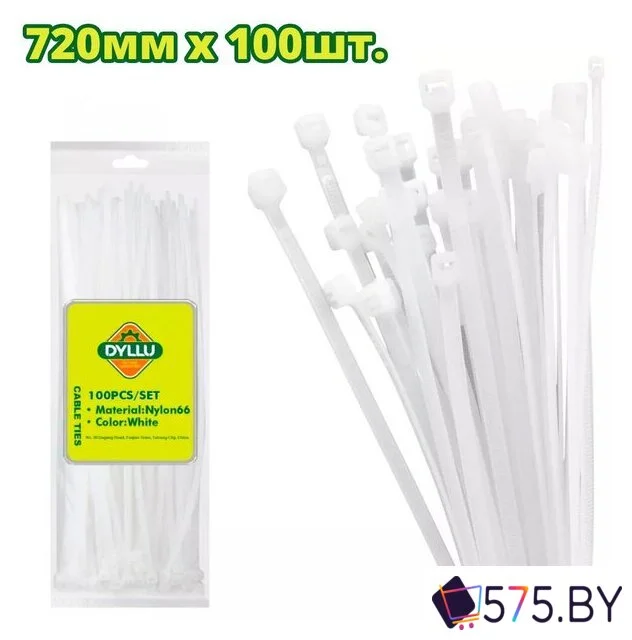 Стяжка для кабеля Dyllu DTTE372090 (100 шт)