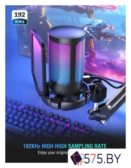 Проводной микрофон FIFINE A6V (черный) в магазине 575.by