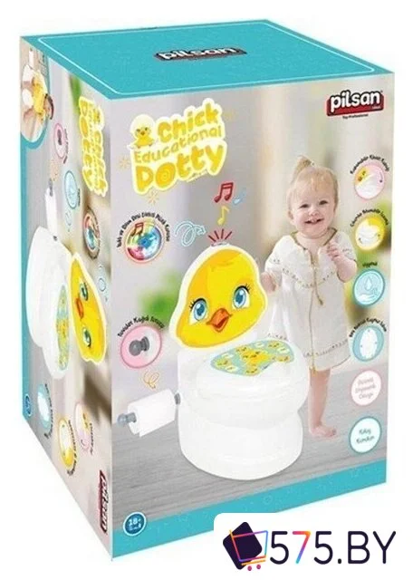 Детский горшок Pilsan Цыпленок 07564 в магазине 575.by