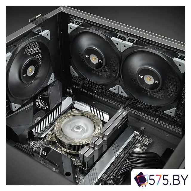 Комплект вентиляторов для корпуса Thermaltake ToughFan 12 2-Fan Pack CL-F082-PL12BL-A в магазине 575.by