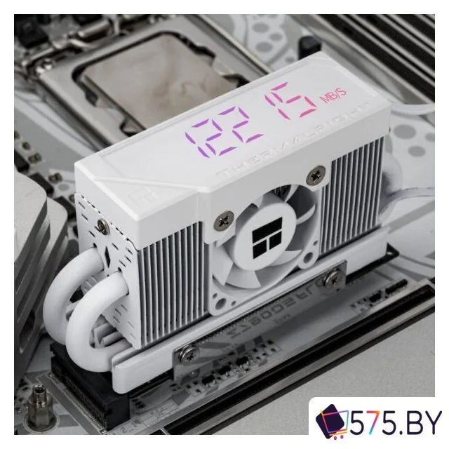 Кулер для SSD Thermalright HR-10 2280 PRO Digital (белый) в магазине 575.by