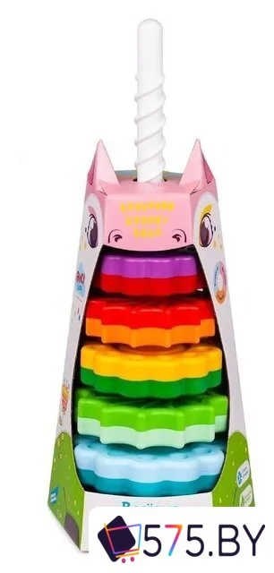 Развивающая игрушка Fancy Пирамидка. Веселые шестеренки SPIN01V в магазине 575.by