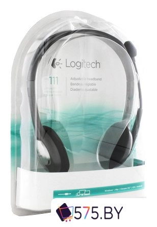 Офисная гарнитура Logitech H111 в магазине 575.by