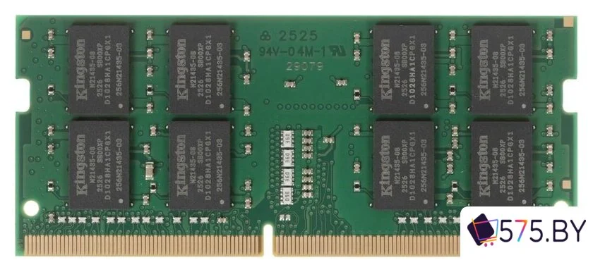 Оперативная память Kingston 16ГБ DDR4 SODIMM 3200 МГц KVR32S22D8/16WP в магазине 575.by