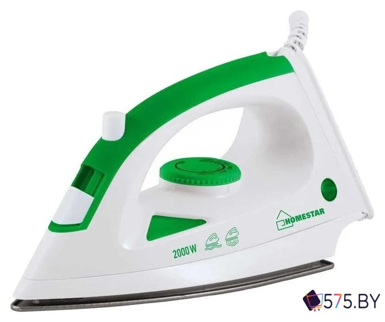 Утюг HomeStar HS-4001 (белый/зеленый) в магазине 575.by
