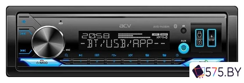 USB-магнитола ACV AVS-940BM в магазине 575.by