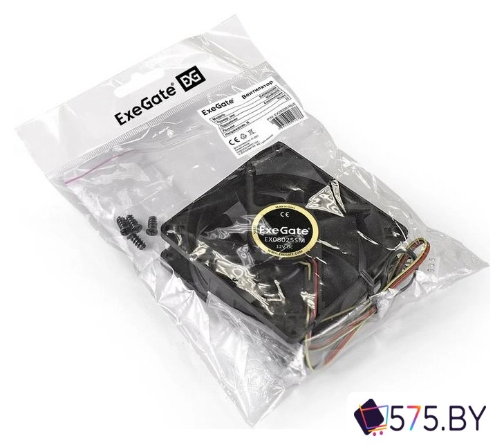 Вентилятор для корпуса ExeGate ExtraPower EX08025SM EX283381RUS в магазине 575.by