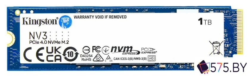 SSD Kingston NV3 1TB SNV3S/1000G в магазине 575.by