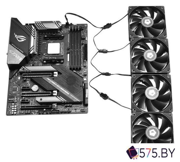 Разветвитель ID-Cooling FS-04 PWM в магазине 575.by
