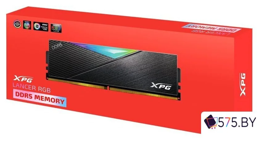 Оперативная память ADATA XPG Lancer RGB 2x48ГБ DDR5 6000МГц AX5U6000C3048G-DCLARBK в магазине 575.by