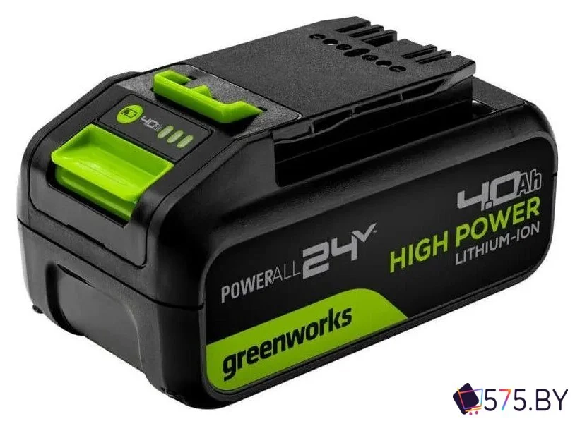 Аккумулятор для инструмента Greenworks G24HP4 2958907 (24В/4 Ач) в магазине 575.by