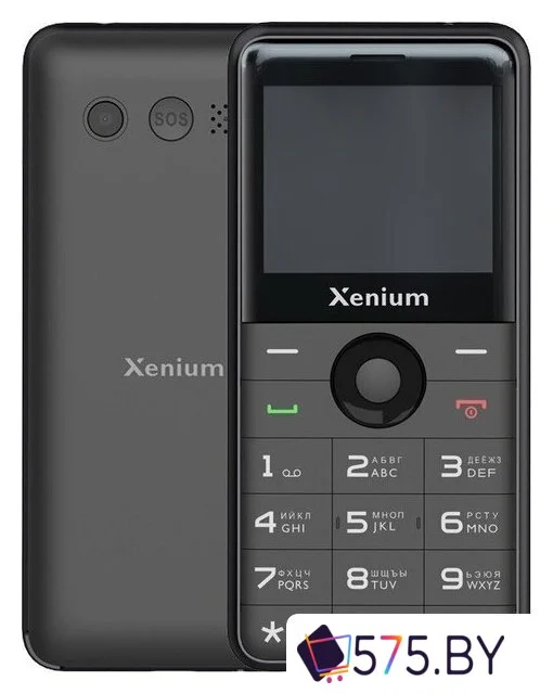 Кнопочный телефон Xenium X700 (черный)