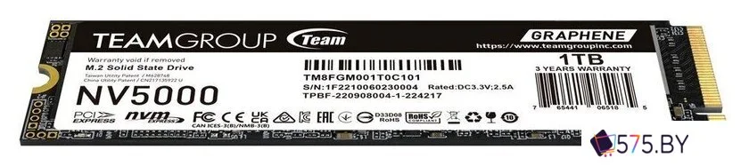 SSD Team NV5000 1TB TM8FGM001T0C101 в магазине 575.by