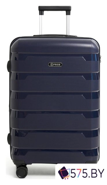 Чемодан-спиннер Pride PP-9602 (S, синий) в магазине 575.by