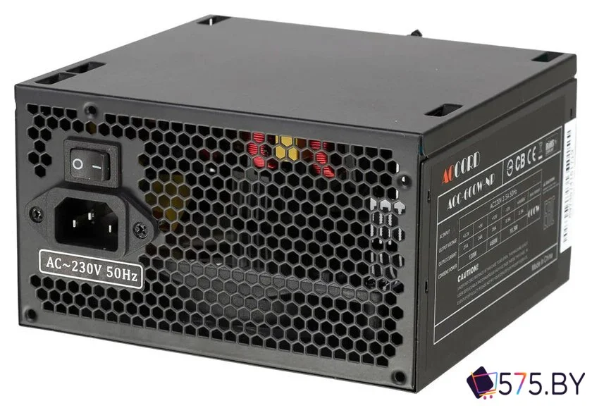 Блок питания Accord ACC-600W-NP в магазине 575.by